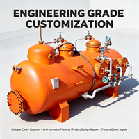 BRATOR Langlebiger Grobkörniger Polymerisations-Horizontaler Öl-Wasser-Separator ExdllBT4