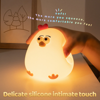 OEM/ODM Veilleuse en silicone pour petits animaux accompagnant les bébés pour dormir paisiblement