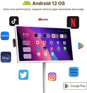 21.5 Inch 24 Inch 32 Inch 8000-15000MAH Lithium Battery Rechargeable <b>Portable</b> <b>Tv</b> Small 1080*1920 <b>Portable</b> <b>Tv</b> Screen - Product Image 3