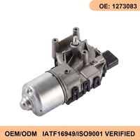 Moteur d'essuie-glace avant Wanray pour Astra H Caravan Estate 2004-2014 12V 4 broches Remplacement 1273083 93179149