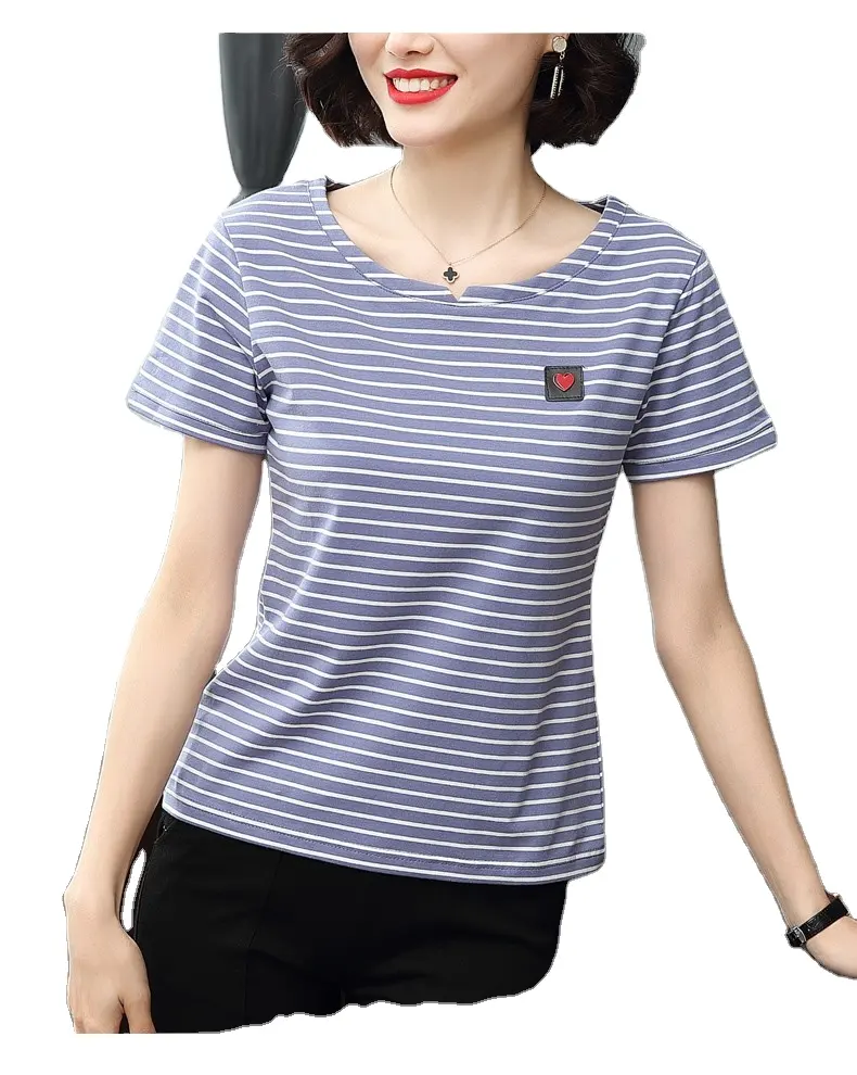 Camiseta com logo 2020, camiseta feminina emagrecedora manga curta sob a blusa sob o tamanho grande da mulher