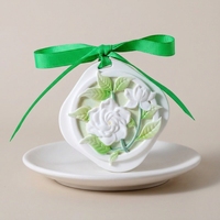 Pendentif parfumé de luxe pour voiture, en pierre de gypse longue durée, diffuseur d'aromathérapie, décoration intérieure automobile, désodorisant pour voiture