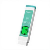 Stylo de test de la qualité de l'eau, compteur EC pour l'eau potable domestique, trois-en-un, avec rétroéclairage, température haute précision, TDS