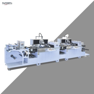 Machine d'impression d'écran en soie de haute qualité de servo-commande de SY-II-420Pro pour le papier et le <span class=keywords><strong>film</strong></span> avec l'estampillage chaud - Product Image 1