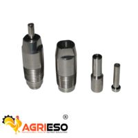 Système d'abreuvement automatique Agrieso pour volailles, abreuvoir à tétine en acier inoxydable, équipement avicole pour élevages de poulets de chair, de poules pondeuses et de reproducteurs