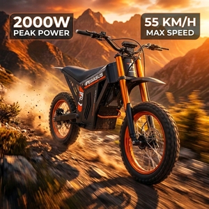 Moto électrique pour adultes 2000W 48V 40-60km/h Expédition locale aux États-Unis - Product Image 4