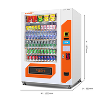 Distributeur automatique de boissons et de collations à vendre, vente chaude 2022, distributeur automatique de boissons et de collations