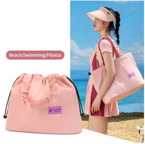 Riñonera Lulu para correr al aire libre, almacenamiento para teléfono móvil, riñonera deportiva colgante inclinada, riñonera multifuncional con etiqueta de Metal - Product Image 1