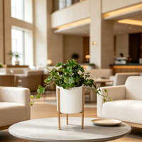Prix promotionnel : Plantes artificielles en pot, petites plantes vertes, décoration de table intérieure, fausse plante d'intérieur