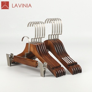 Lavilia – cintre vintage en bois massif pour vêtements, crochet de bricolage - Product Image 3