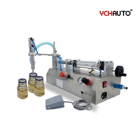 Machine de remplissage de bouteilles liquides, 50-5000 ml, Semi-automatique, pour huile, parfum, jus