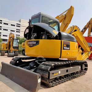 Excavatrice d'occasion importée d'excavatrice Komatsu PC78US d'occasion Excavatrice sur chenilles d'origine Komatsu PC78US à vendre Digger - Product Image 1