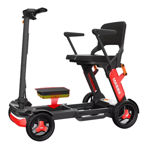 Scooter Eléctrico Ideal para Viajes Aéreos con Batería de Litio Desmontable de 24V/10Ah, Herramienta de Transporte de Corta Distancia para Personas Mayores - Product Image 2