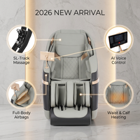 Fauteuil de massage OYEAL de luxe avec musique IA, Shiatsu, 3D, zéro gravité, meilleure qualité, pression d'air, massage complet du corps