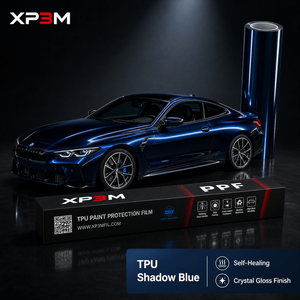 ฟิล์มใสกันรอยรถยนต์ XP3M Shadow Blue OEM Gloss TPU สี PPF หนา 7.5 มิล ซ่อมแซมตัวเองได้ ป้องกันรอยขีดข่วน ป้องกันสีเหลือง พร้อมช่องระบายอากาศ - Product Image 1