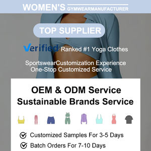 Ensemble de sport personnalisé pour femmes, combinaison d'entraînement taille haute pour le contrôle du ventre Ensembles d'entraînement pour le yoga, la gym et la course à pied - Product Image 5