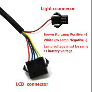 Çift mekanizmalı 36V/48V60V1000W35A BLDC elektrikli scooter denetleyici e-bisiklet 2 adet fırçasız hız sürücü ve 1 adet LCD ekran bir set - Product Image 6
