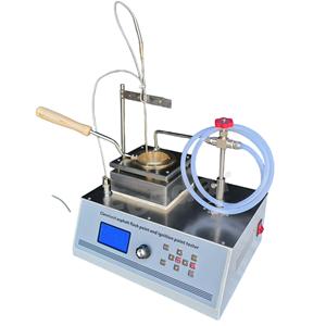 Yağlayıcı ve bitüm analizi için <span class=keywords><strong>Cleveland</strong></span> açık fincan parlama noktası test cihazı - Product Image 6