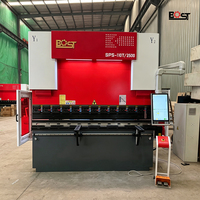 Prensa Plegadora CNC Electrohidráulica BOST de Nanjing, 200T3200 300T4000, Máquina de Plegado de Chapa Metálica CNC de 6+1 Ejes, Hidráulica