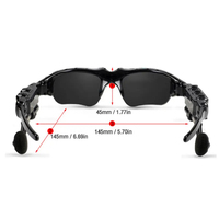 Gafas Inteligentes con Auriculares, Llamadas HD, Música, Protección Anti-luz Azul, para Exteriores, Auto, Deportes, Promoción de Fábrica
