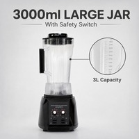 Lohas Commerciële Blender voor Keuken, Heavy Duty Elektrische Blender, Industriële Machine, Smoothie Maker, Voedselverwerker, Mixer, Molen
