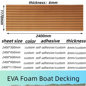 Haute densité personnalisé Eva mousse teck adhésif étanche anti-dérapant Anti Uv mer tapis de pont feuille marine <span class=keywords><strong>pour</strong></span> Yacht <span class=keywords><strong>bateau</strong></span> tapis de sol - Product Image 3