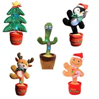 Light-up Talking Cactus Toy, Stuffed Plush Toys