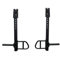 Equipo de Fitness Pusher: Palancas Inclinadas para Ejercicios de Pecho y Brazos, Entrenamiento de Fuerza, Accesorios para Power Rack de 3" x 3"