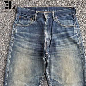 Pantalones cargo de lona de pato, sarga de algodón con lavado desgastado, holgados y rectos, tácticos, para trabajo y patinaje - Product Image 4