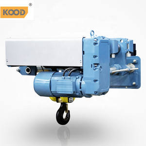 Tali kawat listrik ruang depan rendah gaya Eropa barang angkat dengan roda gigi 1 Ton & 2 Ton disediakan 3 fase 380V 50hz - Product Image 4