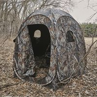 Tente de chasse portable légère Oxford pour l'extérieur, tente de camouflage dissimulée, tente de terrain pour deux personnes, tente d'observation des oiseaux à montage rapide