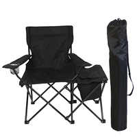 Chaise de plage pliante en aluminium, à dossier complet, légère, facile à transporter, avec sac de rangement de Table, pour Camping