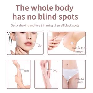 Depiladora Portátil Silenciosa con Cuchilla 3D, Resistente al Agua, Afeitadora Corporal Compacta para Viajes y Negocios - Product Image 3