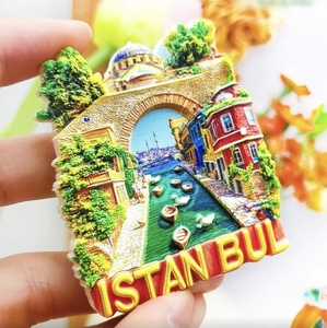 Magnete 3D per Frigorifero di <span class=keywords><strong>Istanbul</strong></span>, Turchia, Europa, Asia, <span class=keywords><strong>Souvenir</strong></span> Turistico, Adesivi Magnetici per Frigorifero, Regalo da Collezione di Viaggio - Product Image 3