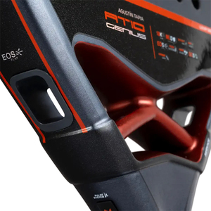 ไม้พาเดลคาร์บอนระดับมืออาชีพ รุ่น <span class=keywords><strong>18k</strong></span> ไม้พาเดลคุณภาพดีที่สุด คาร์บอนเต็ม <span class=keywords><strong>18k</strong></span> ควบคุมได้ดี พร้อมแผ่นอีวีเอแข็ง - Product Image 4