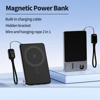 Chargeur de téléphone portable magnétique 2026, batterie 10000 mAh, Power Bank sécurisé pour Apple Watch, AirPods, iPhone, Mac
