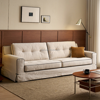 111200 Quanu vente en gros nouveau modèle droit Style moderne canapé salon tissu canapé meubles ensemble canapés avec tissu pour la maison