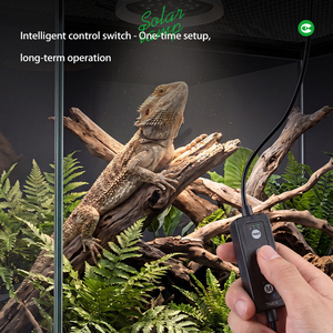 Lampada Solare Ecologica CLEEN per Rettili con Timer, Luce UVB a Spettro Completo per Tartarughe, Lucertole, Gechi Leopardini e Terrari - Product Image 2