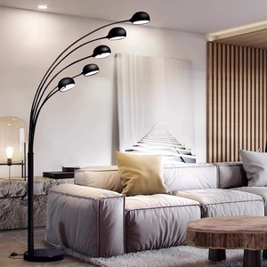 Sang Trọng Hiện Đại Bằng Đá Cẩm Thạch Cơ Sở 5 Chi Nhánh Đầu Đứng Ánh Sáng Phòng Ngủ Hiện Đại Đèn Sàn Đứng Hiện Đại Cho Phòng Khách Trang Trí Nội Thất - Product Image 2