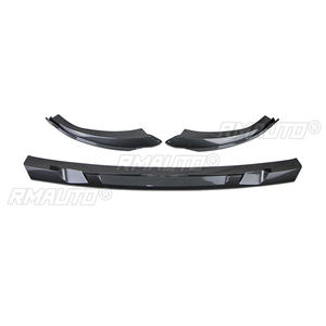 Kit carrosserie tuning noir brillant/aspect carbone ABS : lèvre de pare-chocs avant, spoiler, séparateur, diffuseur pour Kia EV6 GT GT-line 2021 2022 2023 - Product Image 2