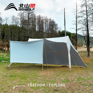 Bisinnak Kitayama Wolf Tent For 5-8 People Aluminum Alloy Rod Cloud Mist Moonlight Blue All Seasons Single Room Waterproof - Product Image 5