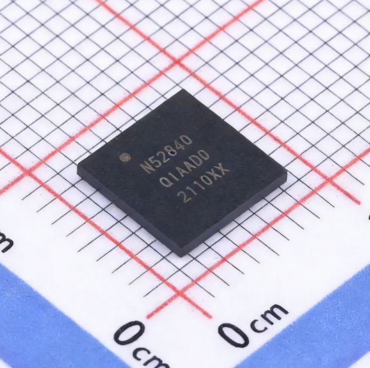 NRF52840 RF and Wireless RF Transceiver ICs IC RF TXRX+MCU 802.15.4 73QFN 2.4GHz NRF52840-QIAA-R7