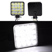 Lumière de travail LED BSG 4 pouces 27W, blanc naturel, 2000 lumens, pour voitures, camions 4x4, tracteurs, bateaux, remorques, VTT, SUV, 12-24V