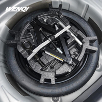 Kit de Ahorro de Espacio WENQI con Neumático de Repuesto Compacto de Grado de Exportación T135 80R17 para Audi Q4 E-tron Q6 E-tron Crossover Eléctrico