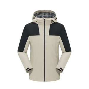 Veste de pluie Softshell pour homme, imperméable, coupe-vent et respirante, taille plus avec impression génératrice de chaleur à séchage rapide, nouvelle mode unisexe - Product Image 1