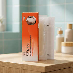 Lámina de Gel de Silicona Elástica Invisible CICA SOL para el Cuidado de Cicatrices Corporales, Impermeable, con Rodillo, Portátil, Coreana, Muestra Gratis - Product Image 2