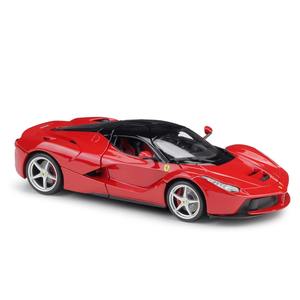 Haute qualité 1:18 échelle <span class=keywords><strong>Laferrari</strong></span> métal voiture jouets gauche droite porte ouverte voiture modèle alliage jouets décoration pour enfants et adultes cadeau - Product Image 1