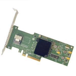 Carte contrôleur LSI00199 Interface PCIe 2.0 X8 SAS2008 4 ports internes MegaRAID 6 Gb/s SATA+SAS RAID 9240-4i RAID <span class=keywords><strong>Caid</strong></span> - Product Image 2