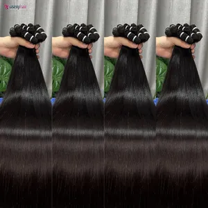 Groothandel 100% Ruwe Braziliaanse Human Hair Bundels Mink Maagdelijke Hair Weave Extensions Grade 10a Braziliaanse Haarbundels