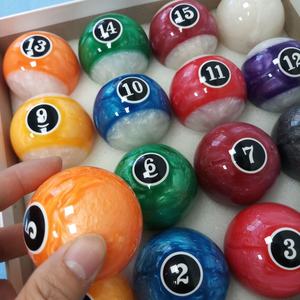 Xmlivet ลูกบอลสระว่ายน้ำดีไซน์ไข่มุกหินอ่อนคุณภาพสูง57.25มม. <span class=keywords><strong>2</strong></span> 1/4นิ้ว16ชิ้นในชุดลูกบิลเลียด - Product Image 5